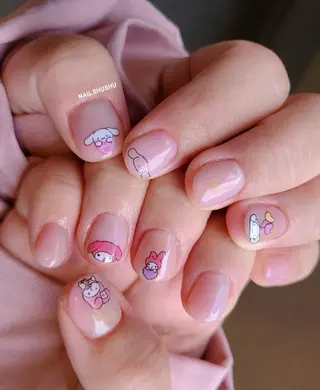 ネイル 3dパーツ/流行り 👧shushu❤️のネイルデザイン