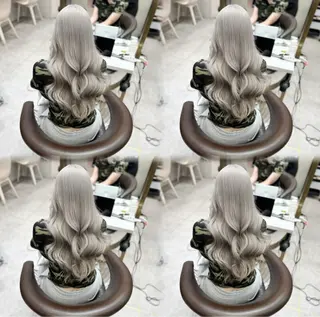 ロング 璃 音のヘアスタイル