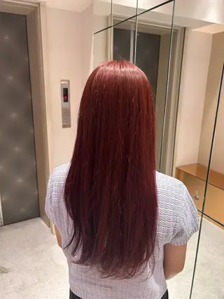 カラー 暖色カラ-ෆ˚顔周り 🎀ོ白岩亜実🎀ོのヘアスタイル