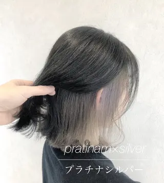 ショート カラー シールエクステ/渋谷 ／ギャル/LIALAのヘアスタイル