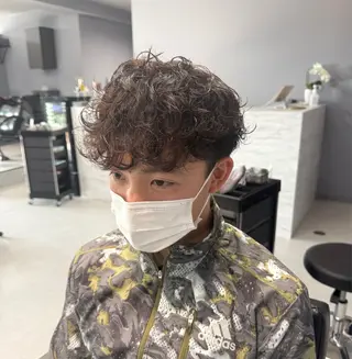 パーマ メンズ men's Rico ‪✂︎‬TAICHIのヘアスタイル