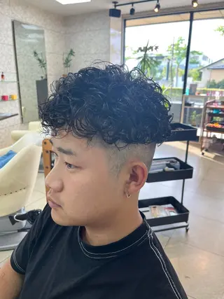 ショート パーマ SIKIBU  FUKUYAMA所属・熊谷 拓海のヘアスタイル