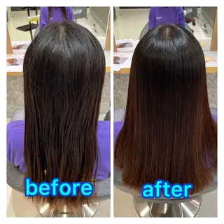 ロング 髪質改善美容師 鈴木のヘアスタイル