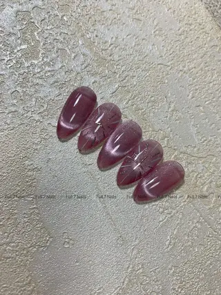 ミディアム Full 7 Nails所属・Full 7Nail-団子のネイルデザイン