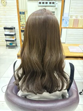 ロング カラー Ancheri by flammeum戸塚店所属・ひな/ボブカット/ ブリーチなしWカラーのヘアスタイル