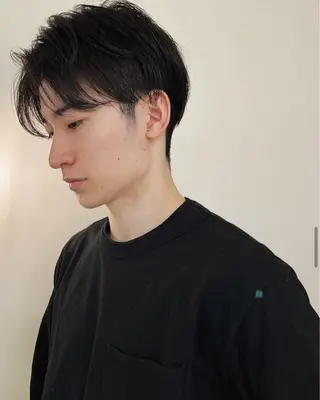 ショート メンズ メンズハイトーン/栄 /イトウタケルのヘアスタイル