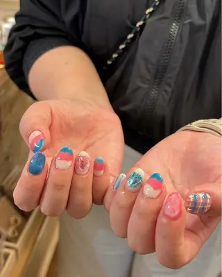 ネイル Nes.Nail所属・Miyagi Asamiのネイルデザイン