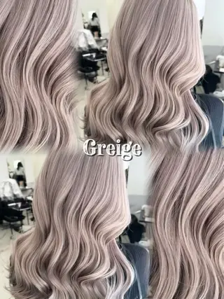 ロング カラー ヘアアレンジ GO TODAY シェアサロン 原宿本店所属・原宿ハイトーンカラー 🌼みるい🌼のヘアスタイル