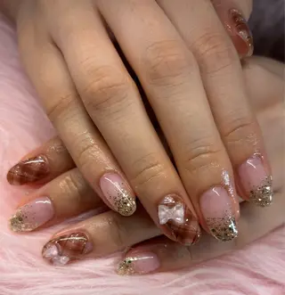 ネイル rukianail 新里のネイルデザイン