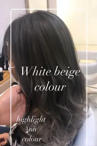 カラー 艶質改善/縮毛矯正 ササキナツミのヘアスタイル