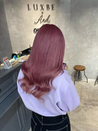 ロング Cielro【 シェイロ 】所属・Cielro/ダブル カラー/西田咲希のヘアスタイル