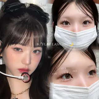 マツエク・マツパ Rien Lash mia🎀のマツエク・マツパデザイン