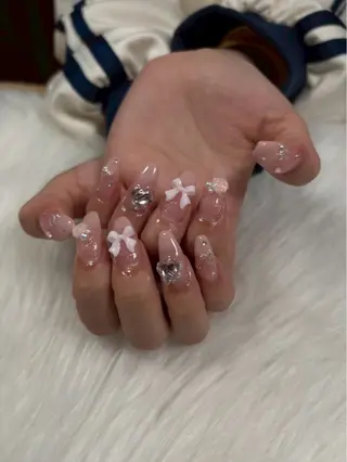 ネイル 🫧‪Yuri🫧 3月予約受付中🌟のネイルデザイン