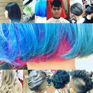 ショート カラー kou艶髪師色髪師 こう 艶髪師色髪師のヘアスタイル