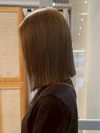 ミディアム nok所属・nok Osakaのヘアスタイル