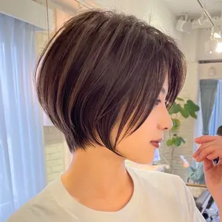 ショート Loom.by Sea【ルーム バイ シー】所属・松本元也✂️新宿 ショートカットのヘアスタイル