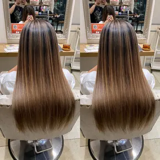 ロング Livnaリヴナ立川所属・レイヤー/ハイライト /立川/赤池宏隆のヘアスタイル