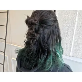 ミディアム カラー Musiiik hairのヘアスタイル