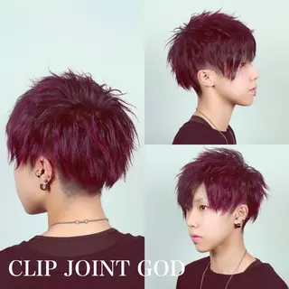 ショート カラー 今泉 周のヘアスタイル