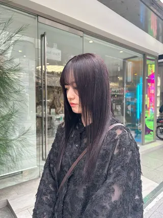 ロング カラー メンズ/ボブ/パーマ /くるみのマツエク・マツパデザイン