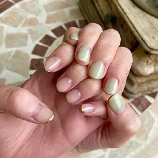 ショート ネイル NEW WORLD所属・MIZUKI 🌏NEWWORLDのネイルデザイン