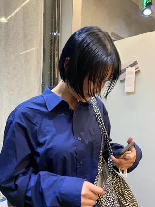 ショート ボブ/髪質改善カラー Natsuのヘアスタイル