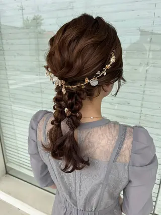 ヘアアレンジ 早川 真幸のヘアスタイル