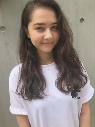 ロング HOODS hair salon所属・透明感カラー🌿ボブ ✨飛田　ケイのヘアスタイル