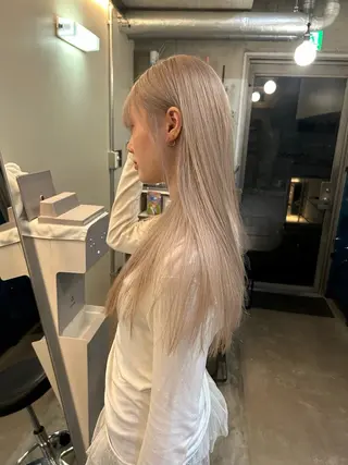 ロング カラー 韓国ボブ/レイヤー カット/ EMIRIのヘアスタイル