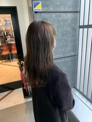 ロング カラー aguhair jour所属・髪質改善/白髪ぼかし KENTAのヘアスタイル