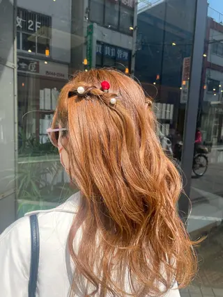 ヘアアレンジ いまじゅく あおいのヘアスタイル