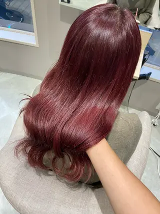 ロング カラー 🕊顔まわりカット ／インナーカラー🕊のヘアスタイル
