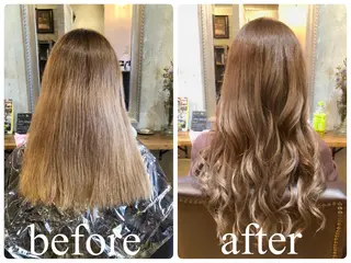 ロング カラー エクステ指名No.1 【店長】橘田のヘアスタイル