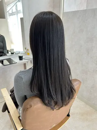 セミロング カラー 💙まこと💙艶 カラー(Rico)のヘアスタイル