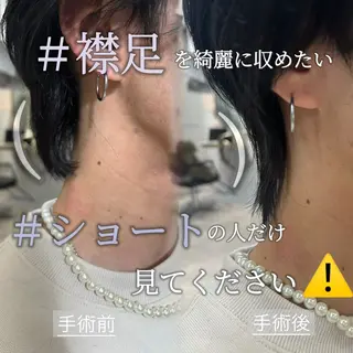 ショート emu所属・小顔カット/レイヤー 美髪特化/千葉中央のヘアスタイル