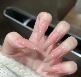 ネイル By moonネイル 🌷ワンホン/韓国風のネイルデザイン