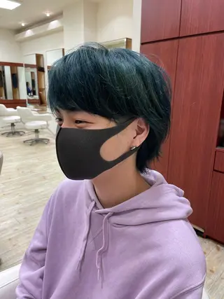 ショート カラー メンズ insence所属・ヤノ ユリカ   🥑のヘアスタイル