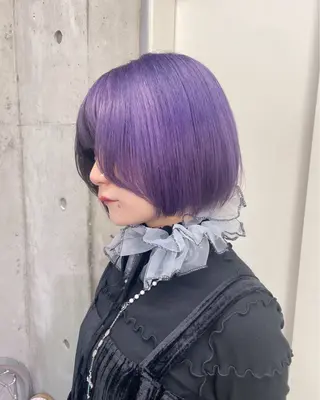 ショート ハイトーン/ブリーチ /ウルフ⛓️MAKIのヘアスタイル