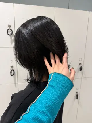 セミロング ️🫧透明感カラー& 髪質改善🎀いさきのヘアスタイル