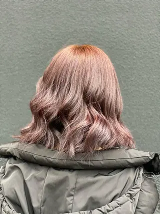 カラー 海老沼 奈月のヘアスタイル