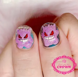 ネイル CROWN プライベートサロンのネイルデザイン