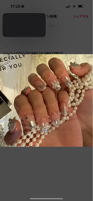 ネイル 濱岡 咲のネイルデザイン