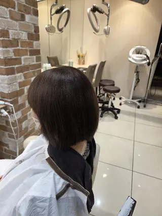 ミディアム 樋口 捷のヘアスタイル