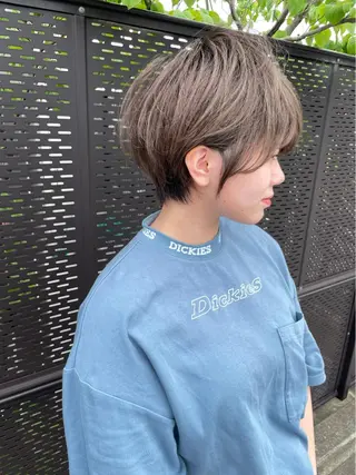 ショート 韓国レイヤー🇰🇷 ReLien西大寺店のヘアスタイル
