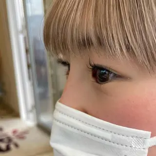 ミディアム カラー パーマ ヘアアレンジ メンズ キッズ マツエク・マツパ sara 荒井店のヘアスタイル