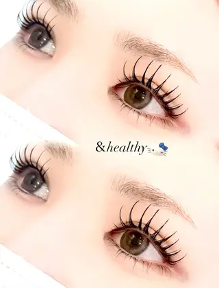 マツエク・マツパ eye・nail salon fixlash 江坂店所属・大山 紗夏のマツエク・マツパデザイン