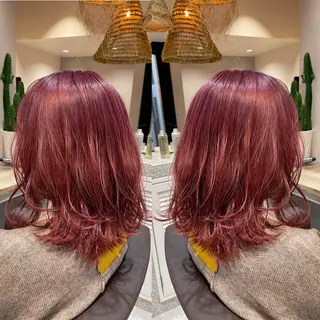 ミディアム 髪質改善×艶髪　斉藤 勝のヘアスタイル