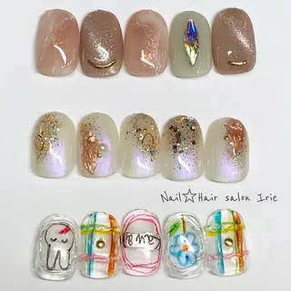 ネイル Hair salon Irie所属・與儀 知佳のネイルデザイン