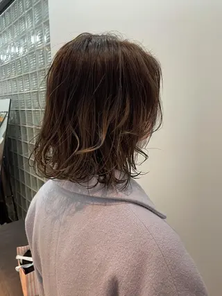 ミディアム カラー One By The Ect所属・ショート/脱白髪染め ☆宇﨑悠実のヘアスタイル