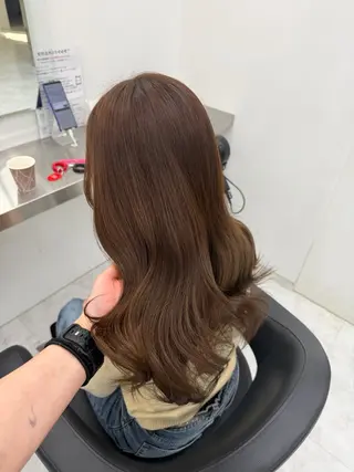 カラー 透ける透明感カラー 🎀anju/渋谷のヘアスタイル